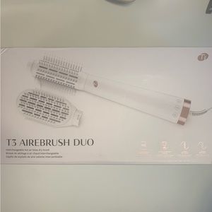 T3 AireBrush Duo Interchangeable Hot Air Blow Dry Brush